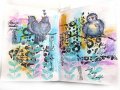 Art journal laget av Petra, Sverige