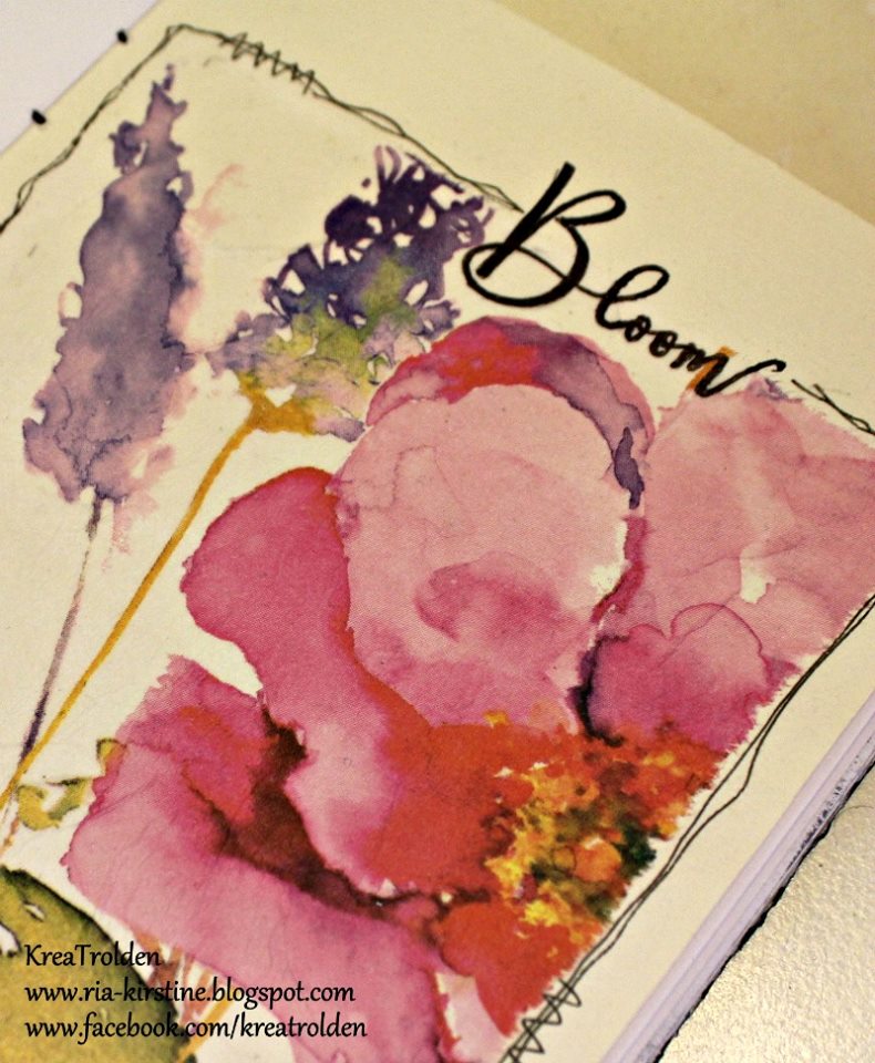 Art Journaling “Bloom where you are planted”